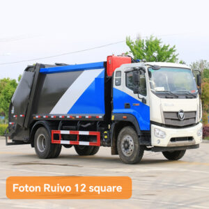 Foton Ruivo 12-party compressed garbage truck