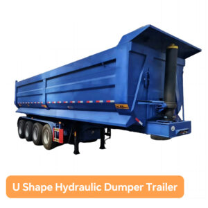 U Shape Hydraulic Dumper Trailer