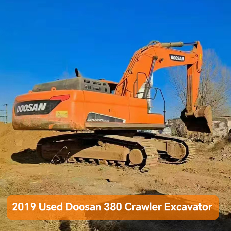 2019 Used Doosan 380 Crawler Excavator
