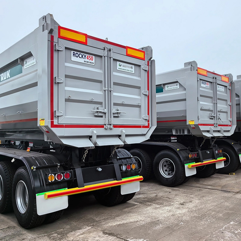 Rear Dumper Semi Trailer - Image 4