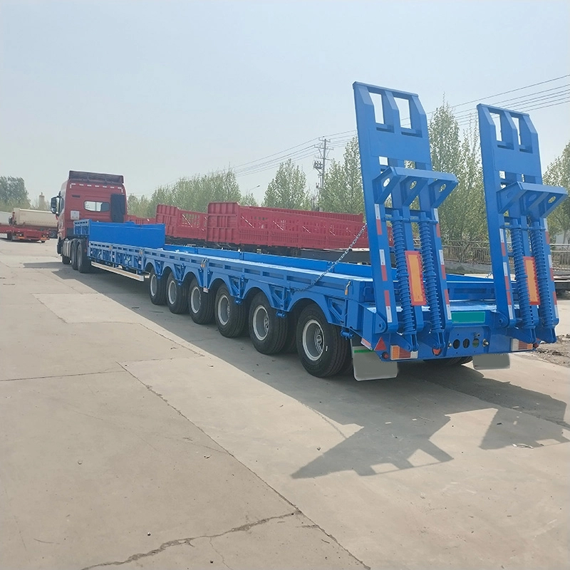 Central Asian Region Type Lowbed Trailer - Image 8