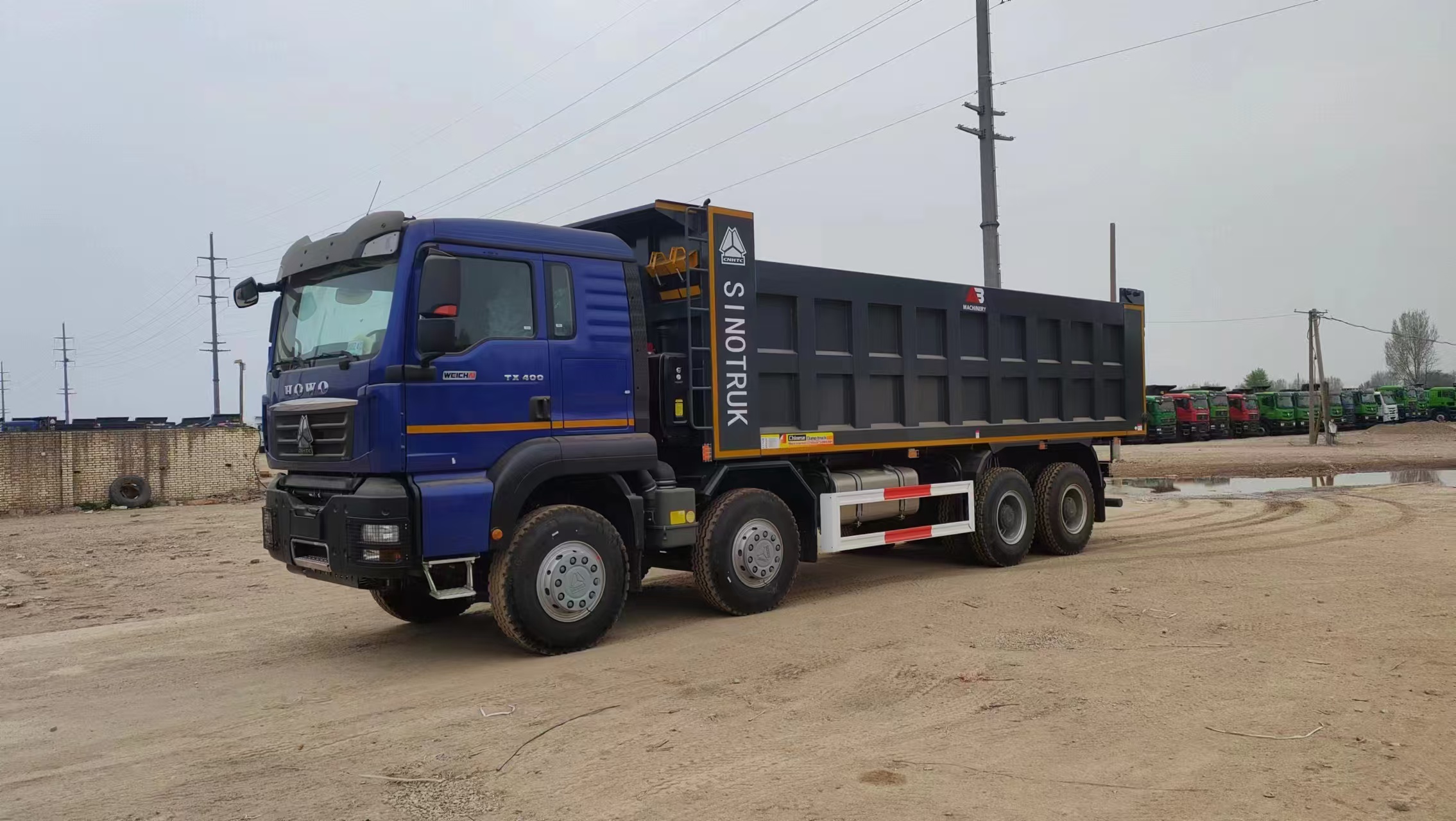 HOWO -TX8X4 Dump Truck - Image 4