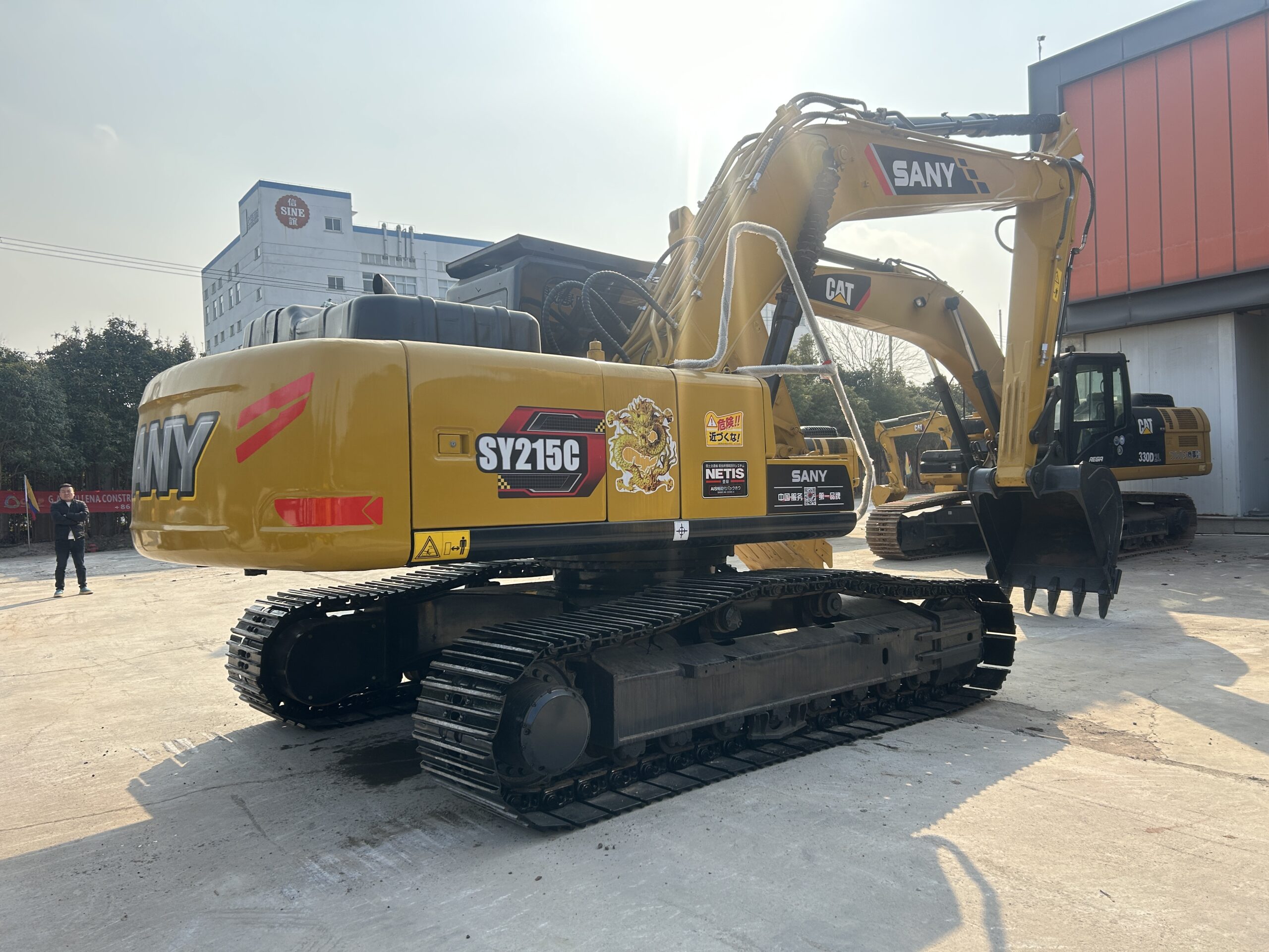Factory Supply SANY SY215C 21ton Medium Excavator - Image 5