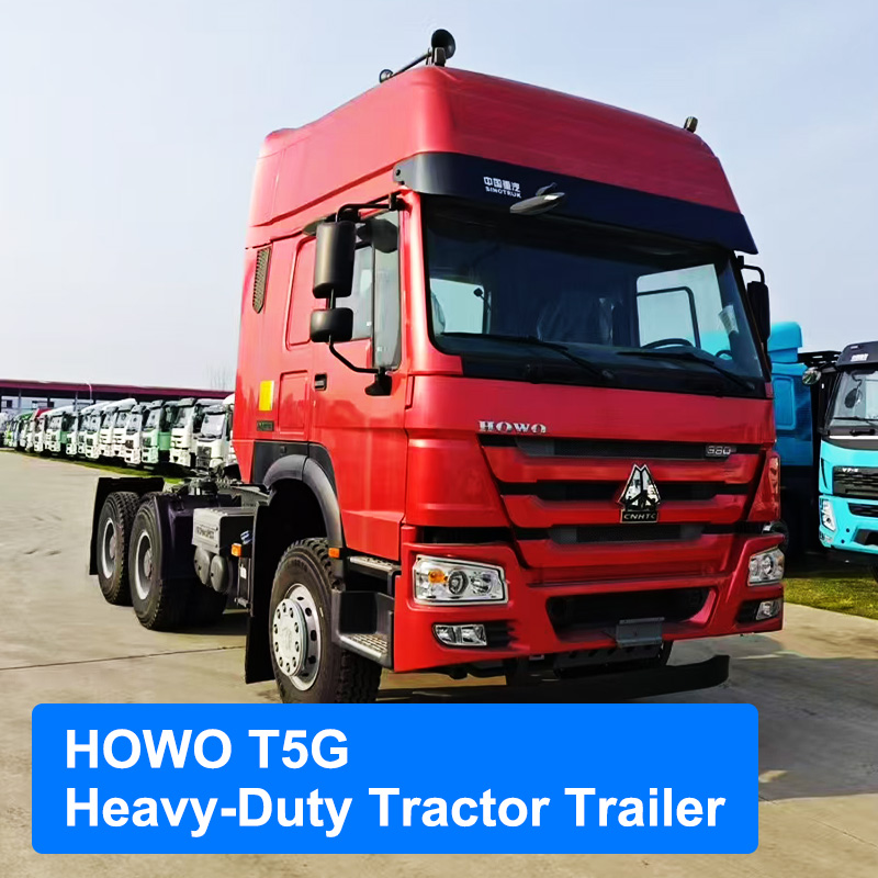 HOWO T5G Heavy-Duty Tractor Trailer