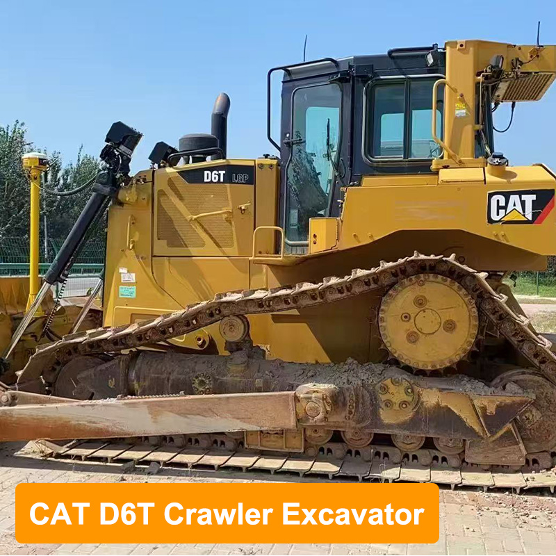 Second-hand CAT D6T crawler excavator