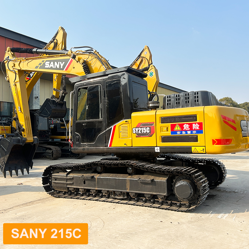 Factory Supply SANY SY215C 21ton Medium Excavator
