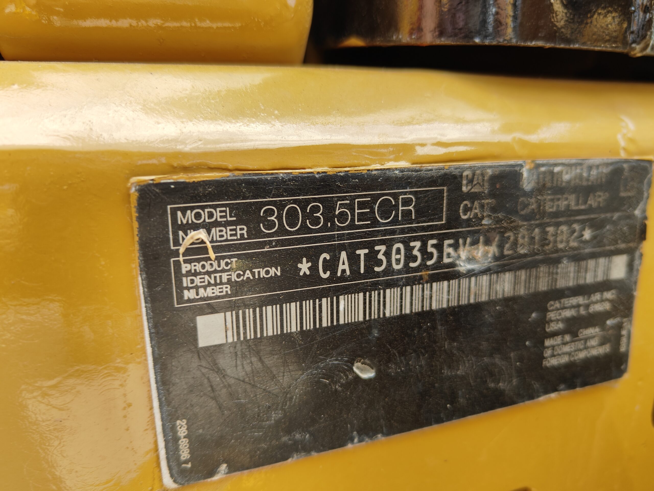 Reconditioned machine CAT 303.5E EXCAVATOR - Image 6