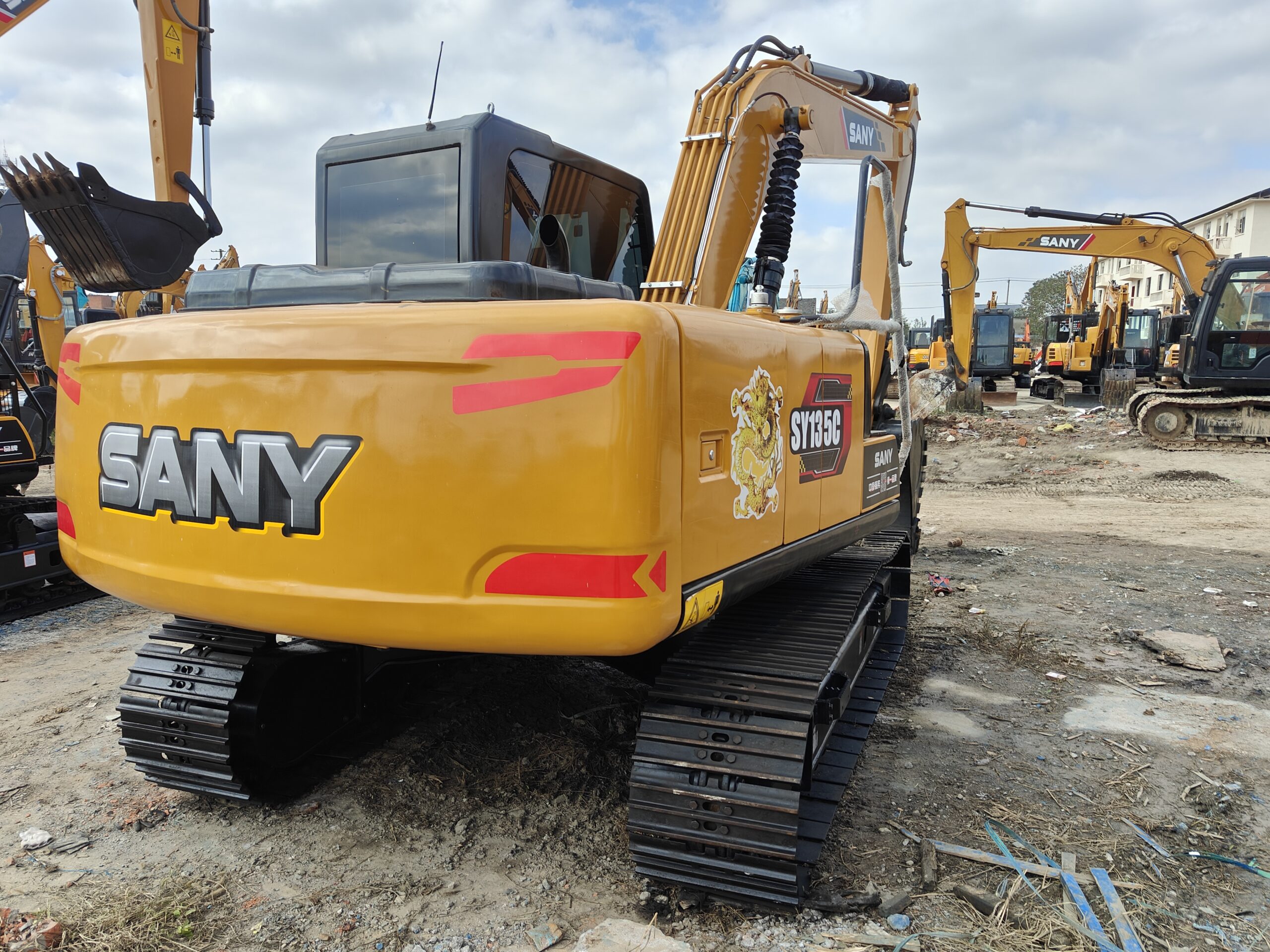 Reconditioned machine Sany 135 excavator - Image 5