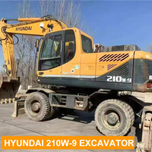 Second-hand Hyundai 210W-9 crawler excavator