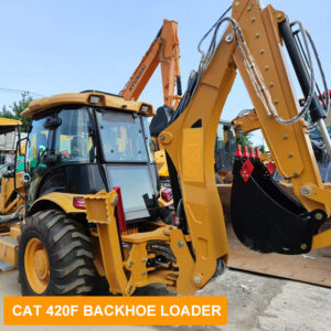 Refurbishment machine CAT 420F backhoe loader