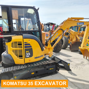 Reconditioned machine KOMATSU 35  excavator