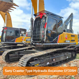 Sany Crawler Type Hydraulic Excavator SY335H 33 tons 1.5 cu.ft. bucket Isuzu 259 HP engine