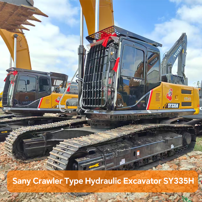 Sany Crawler Type Hydraulic Excavator SY335H 33 tons 1.5 cu.ft. bucket Isuzu 259 HP engine