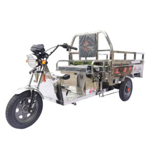 Three-wheeled motorcycle 1.6 meters 1000W18 controller 37 tube shock front 350-12 rear 400-12 integrated rear axle