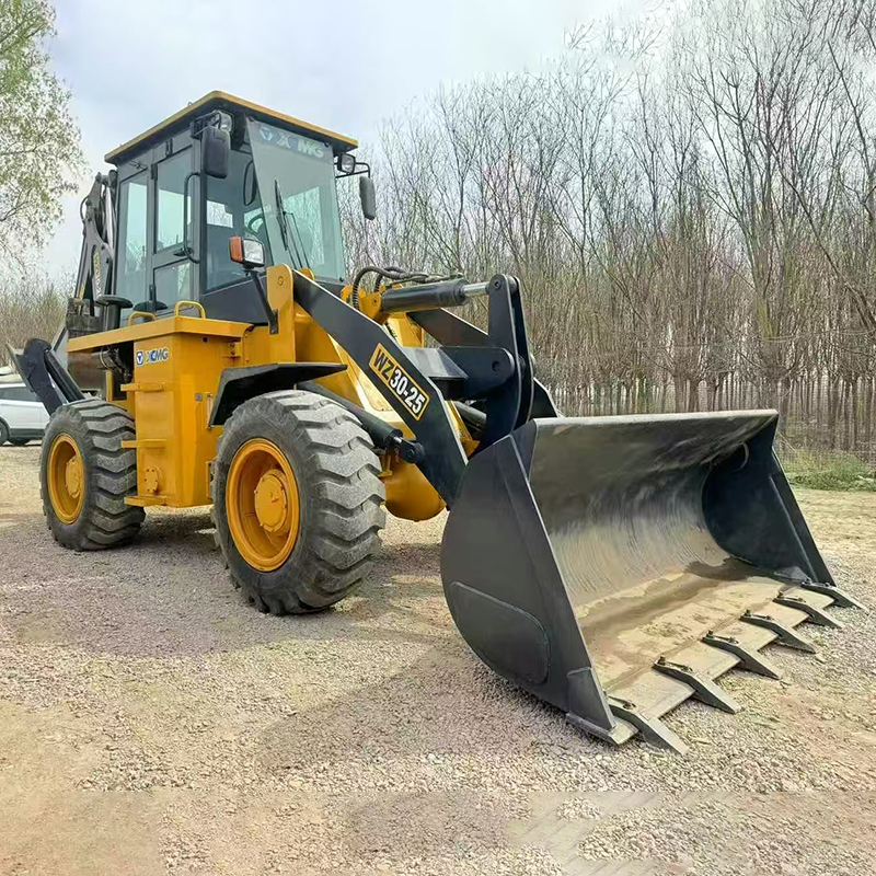XCMG Backhoe Loader WZ30-25 88 HP 4-wheel drive loader+backhoe - Image 3