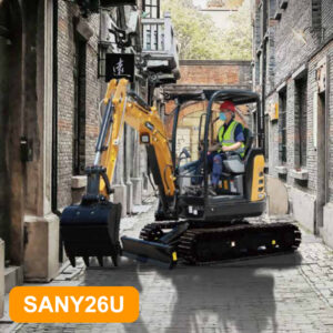 New Sany micro excavator SY26U