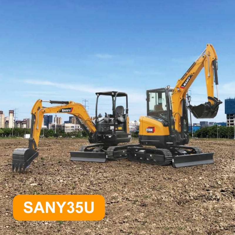 New Sany micro excavator SY35U