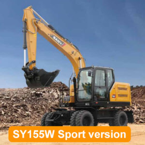 NEW SANY MICRO EXCAVATOR SY155W Sport version