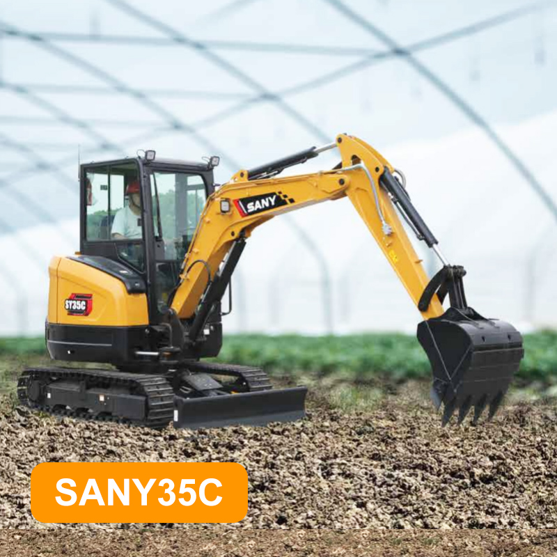 New Sany micro excavator SY35C