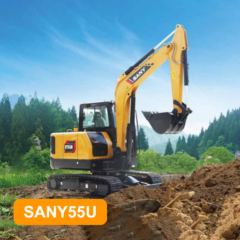 NEW SANY MICRO EXCAVATOR SY55U