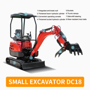 NEW Small excavator DC18