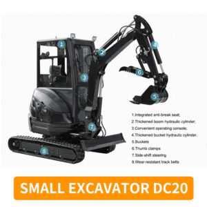NEW Small excavator DC20