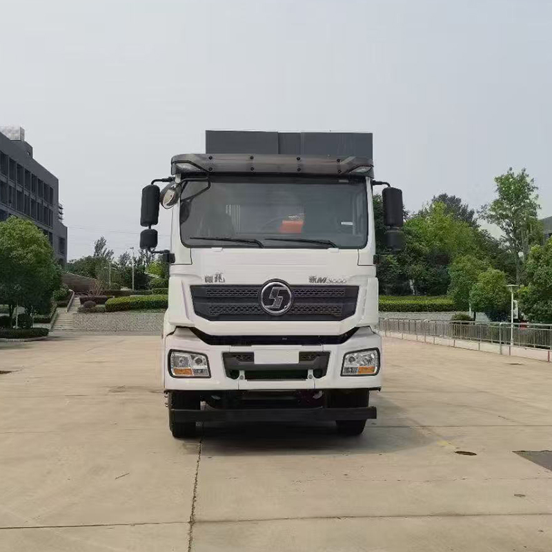 SHACMAN De'Longhi 64 Rear 8-wheel 20~22 square meters compressed garbage trucks - Image 6