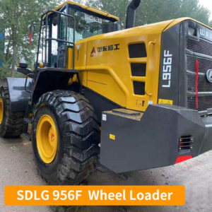 Used SDLG 956F L956F 956 5 Ton Medium Front Loader Articulated Wheel Loader for Sale